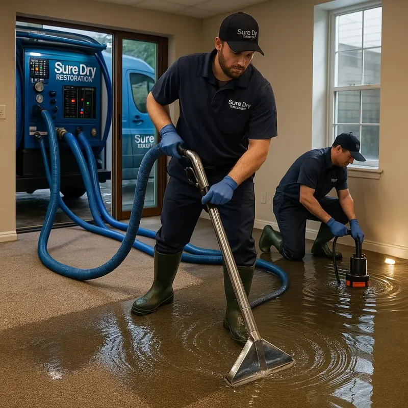 Water Extraction and Removal process in Drexel, NC